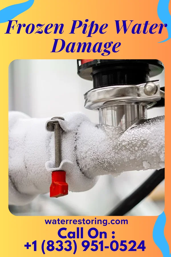 Frozen Pipe Water Damage in Foster, IN